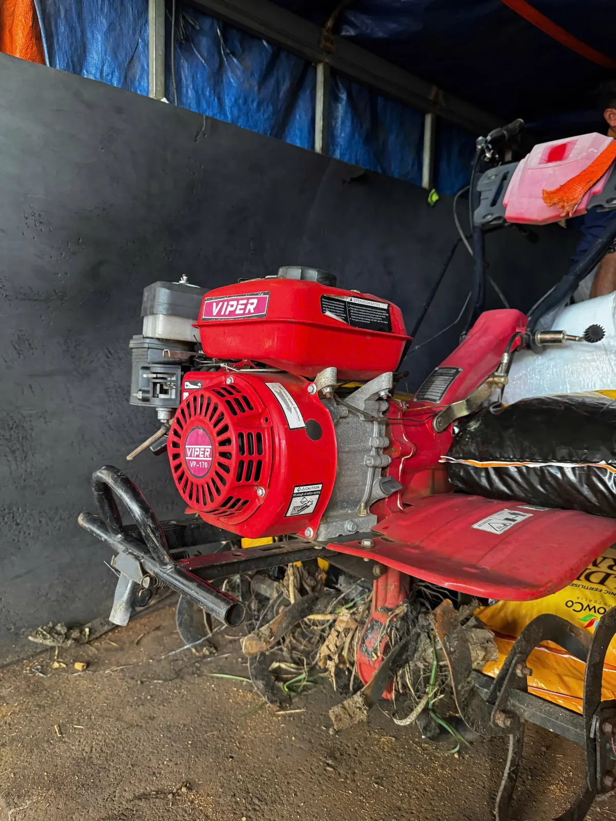 Chuyến xe phân bón về vườn lúc hoàng hôn 🚚 (ảnh 1)